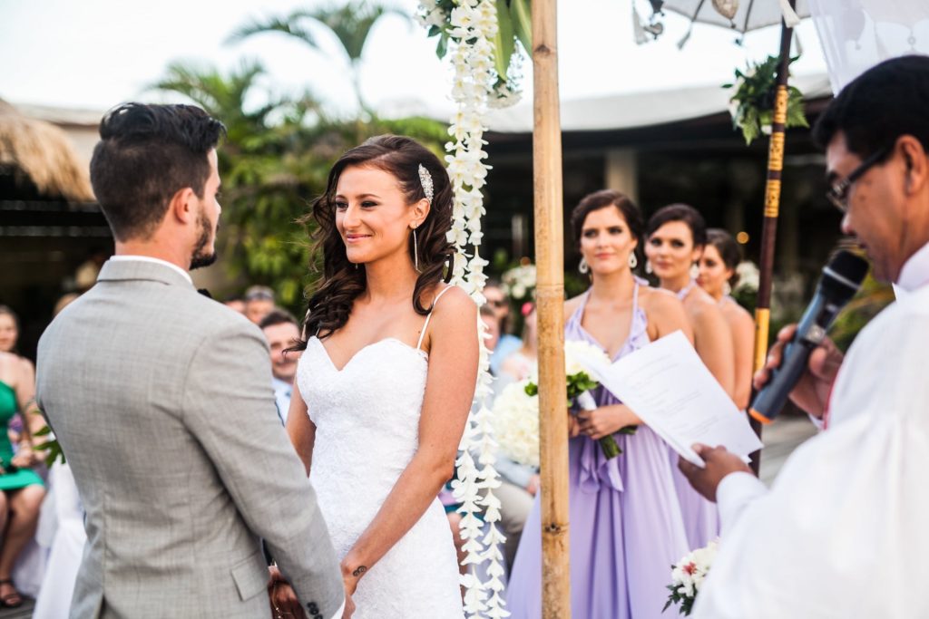 Balinese Temple and Garden Wedding - Wedding Vow